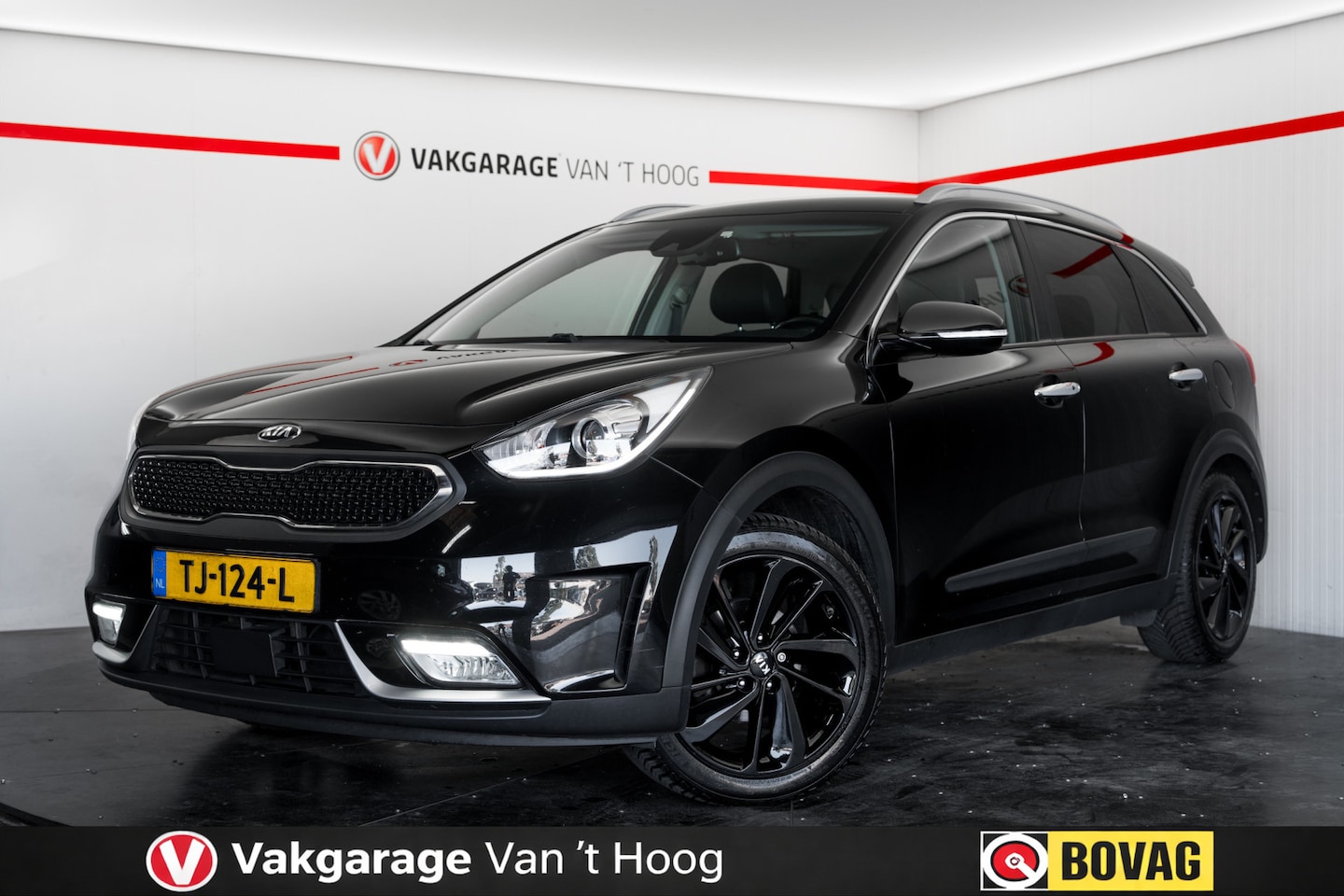 Kia Niro - 1.6 GDi Hybrid ExecutiveLine| Leder | Stoelventilatie | JBL | Trekhaak Camera| - AutoWereld.nl