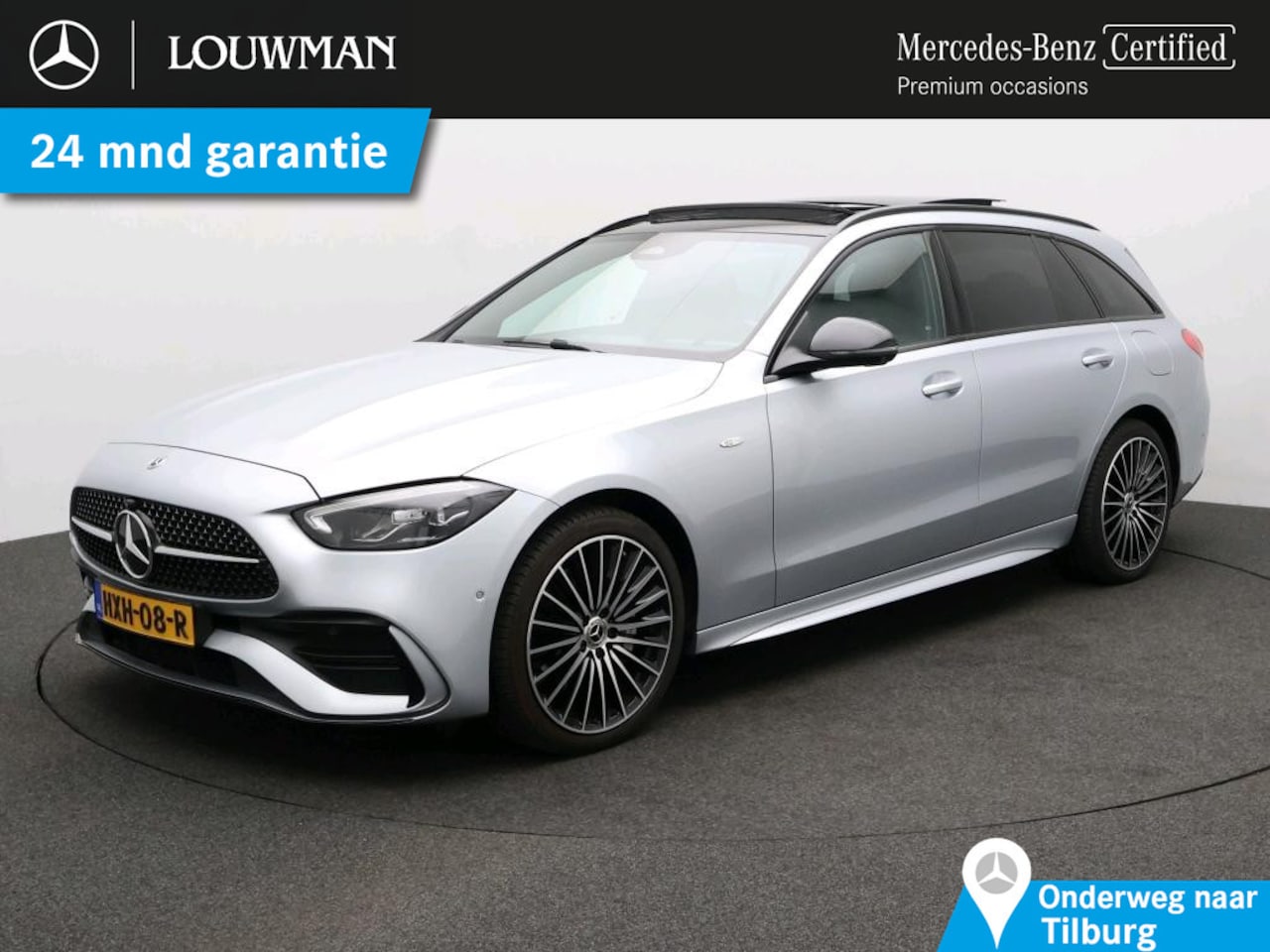 Mercedes-Benz C-klasse Estate - 300 e Business Solution AMG AMG Line | Night Pakket | Panorama Schuif-Kanteldak | Distroni - AutoWereld.nl
