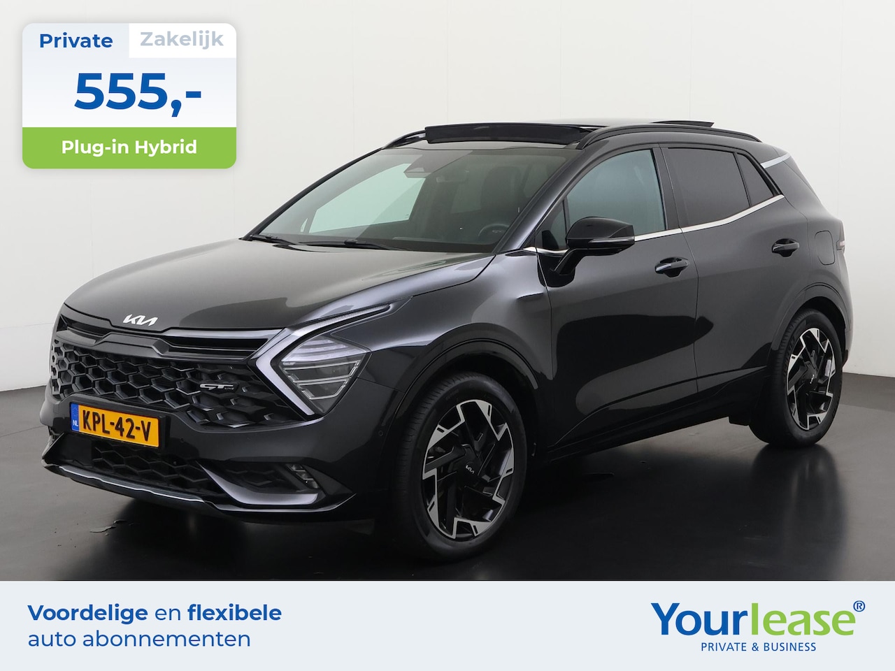 Kia Sportage - 1.6 T-GDi Plug-in Hybrid AWD GT-PlusLine | All-in 555,- Private Lease | Direct uit voorraa - AutoWereld.nl