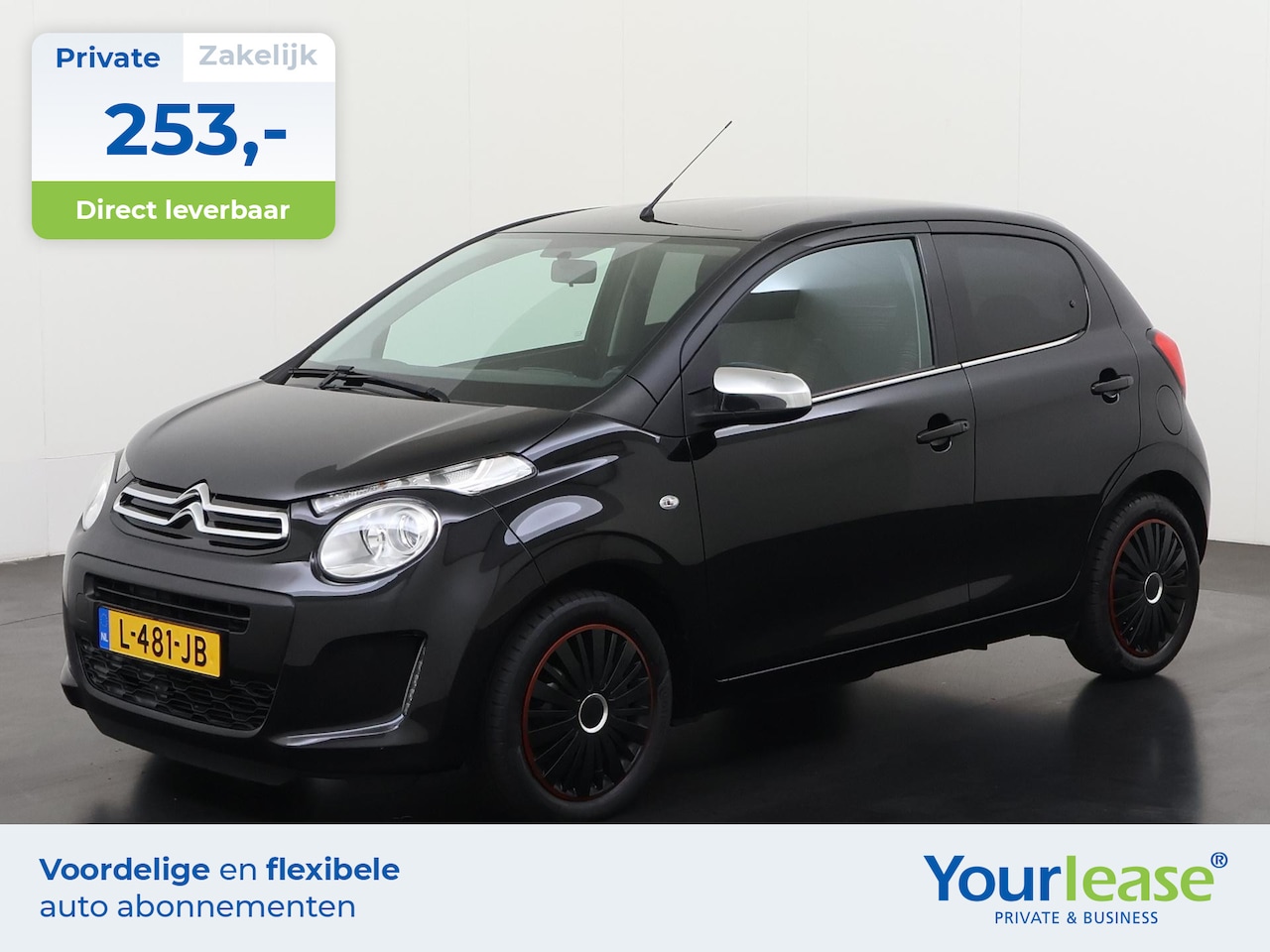 Citroën C1 - 1.0 VTi Feel | All-in 253,- Private Lease | Direct uit voorraad - AutoWereld.nl