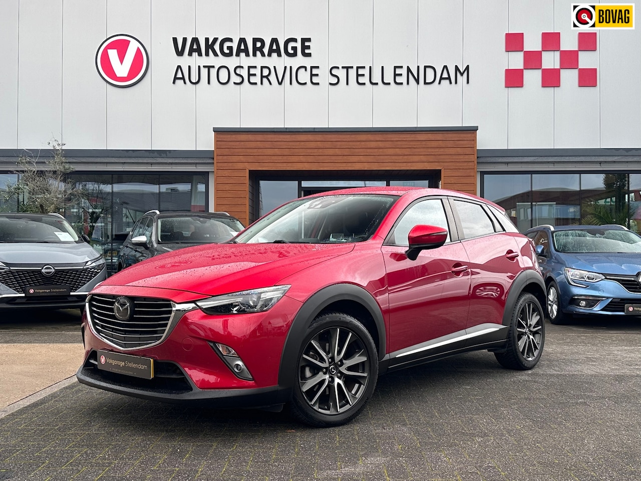 Mazda CX-3 - 2.0 SkyActiv-G 120 GT-M|Keyless|Navi|Head-Up|Stoelverw|BOSE|Adapt Cruise - AutoWereld.nl
