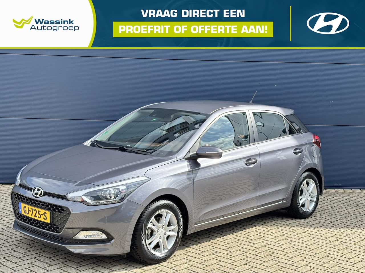 Hyundai i20 - 1.2 HP i-Motion | Cruise control | Airco | Bluetooth | Lichtmetalen velgen | - AutoWereld.nl
