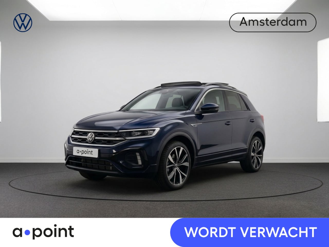 Volkswagen T-Roc - 1.5 TSI R-Line 150 pk Automaat (DSG) | Navigatie via App | Panoramadak | Parkeersensoren ( - AutoWereld.nl