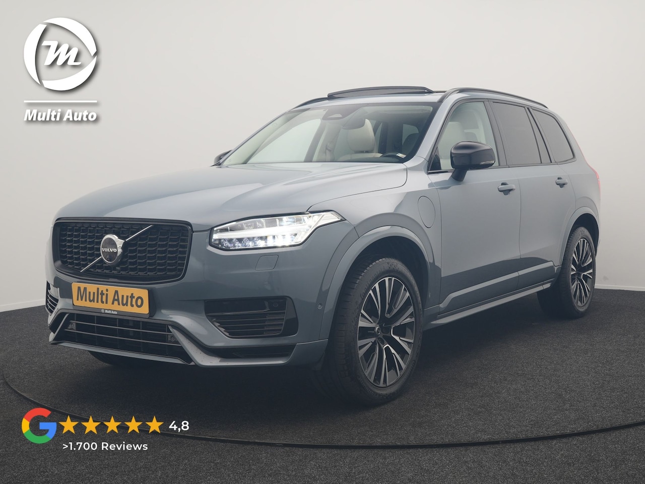 Volvo XC90 - Recharge AWD Plus Dark Long Range 7 Persoons PHEV 456pk Dealer O.H | Trekhaak Af Fabriek | - AutoWereld.nl
