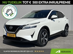 Nissan Qashqai - 1.3 MHEV N-Connecta / Trekhaak (1.400KG) / Panoramadak / Airco / Apple Carplay&Android Aut