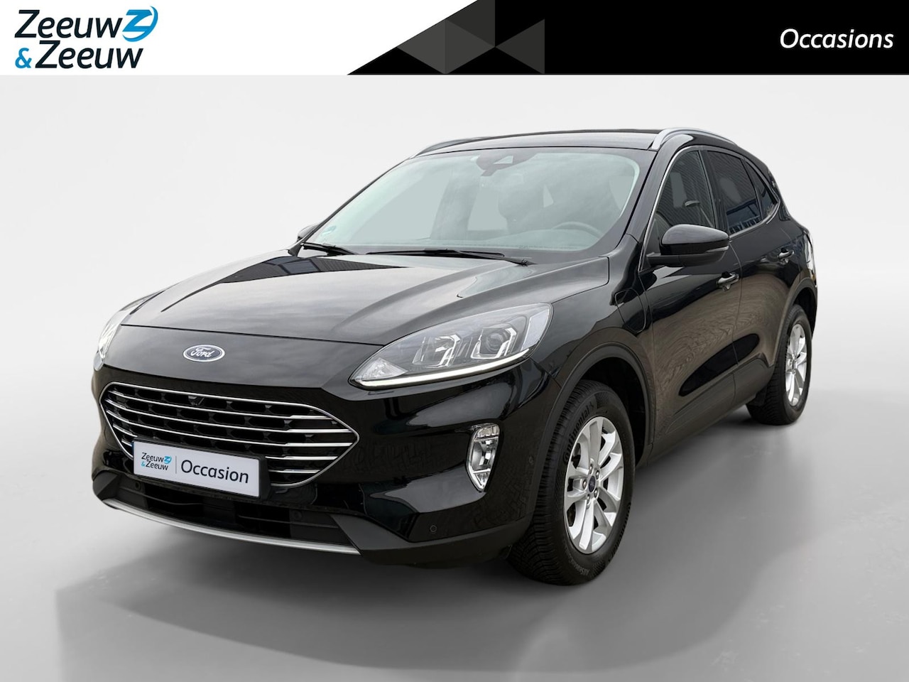 Ford Kuga - 2.5 PHEV Titanium | Dealer Onderhouden | SOH 91% | El. Trekhaak | Adapt. Cruise Control | - AutoWereld.nl