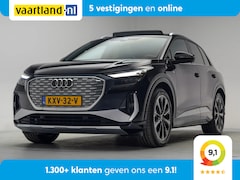 Audi Q4 e-tron - 40 S Line 77 kWh 3-fase [ Panorama LED Virtual Sportstoelen ]