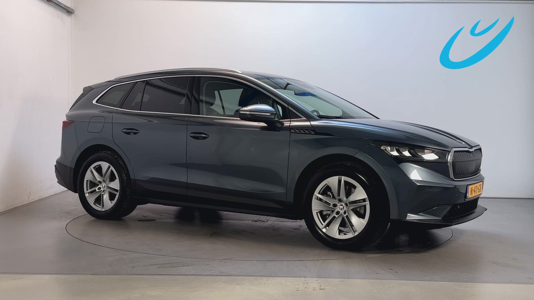 Skoda Enyaq iV - 80 Warmtepomp Camera Trekhaak Sfeerverlichting DAB+ - AutoWereld.nl