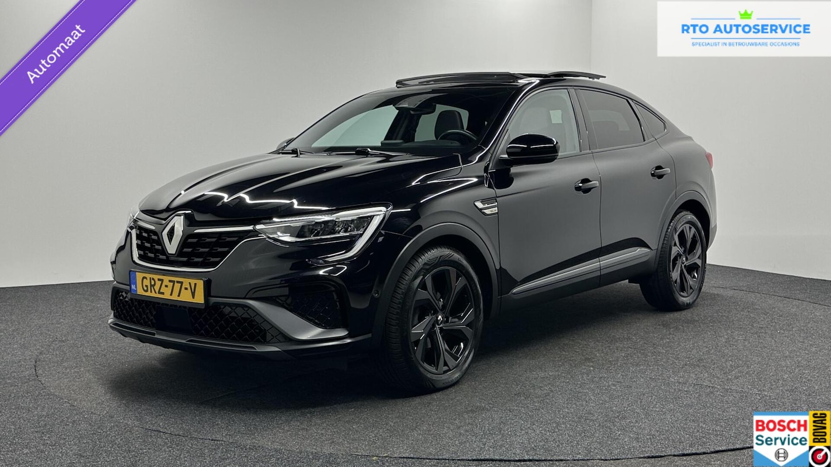Renault Arkana - 1.3 TCe 140 R.S Line PANO TREKHAAK LEER CAMERA CARPLAY NAVI. - AutoWereld.nl