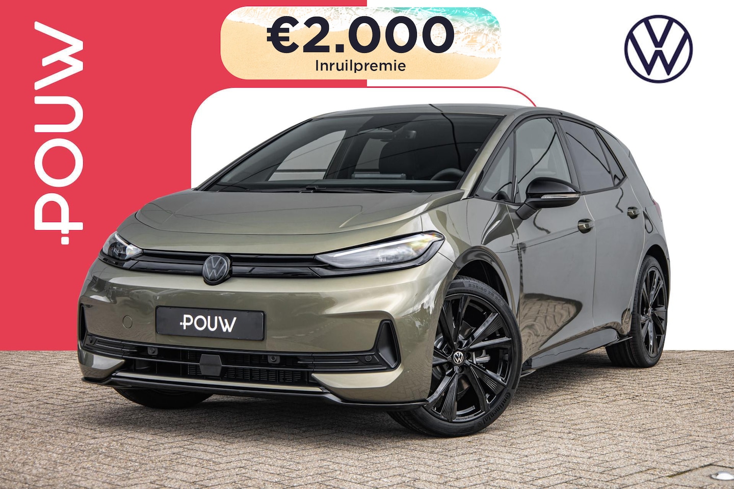 Volkswagen ID.3 Neo - Life 190pk 58 kWh | Pouw Black Style Pakket | Achteruitrijcamera | Steunhaak | Stoelverwar - AutoWereld.nl