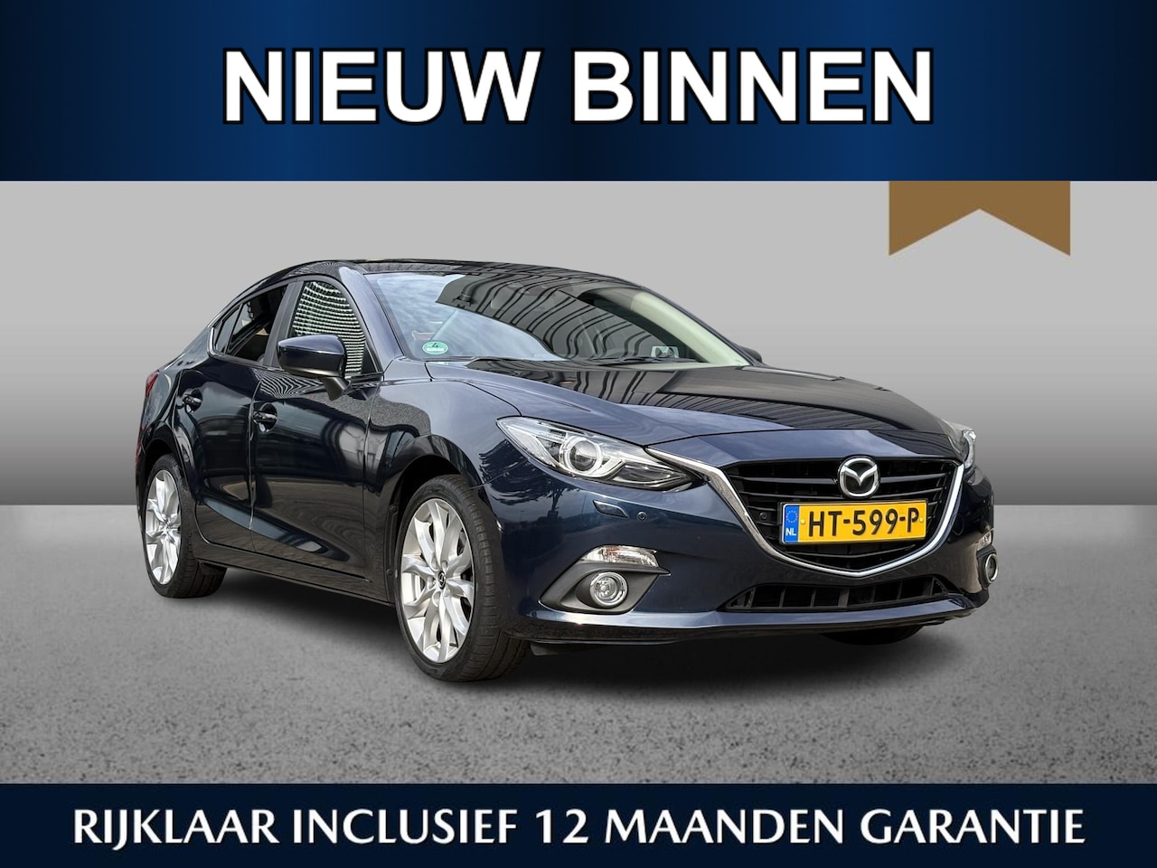 Mazda 3 - 2.0 GT-M /Afneembare Trekhaak/Lederen bekleding/Bose Audiosysteem/Dealeronderhouden/ - AutoWereld.nl