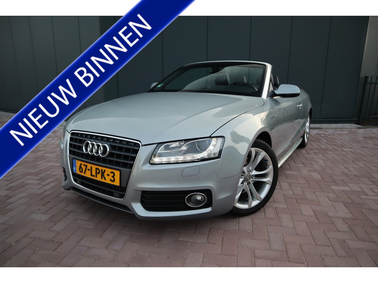 Audi A5 Cabriolet - 2.0 TFSI S-edition Automaat Carplay Sportstoelen Nieuwe Kap Etc. Etc. - AutoWereld.nl