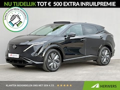 Nissan Ariya - e-4ORCE Evolve 91 kWh 4WD / 306 PK / Leder / 1.500 kg Trekgewicht / Warmtepomp / 10 jaar M