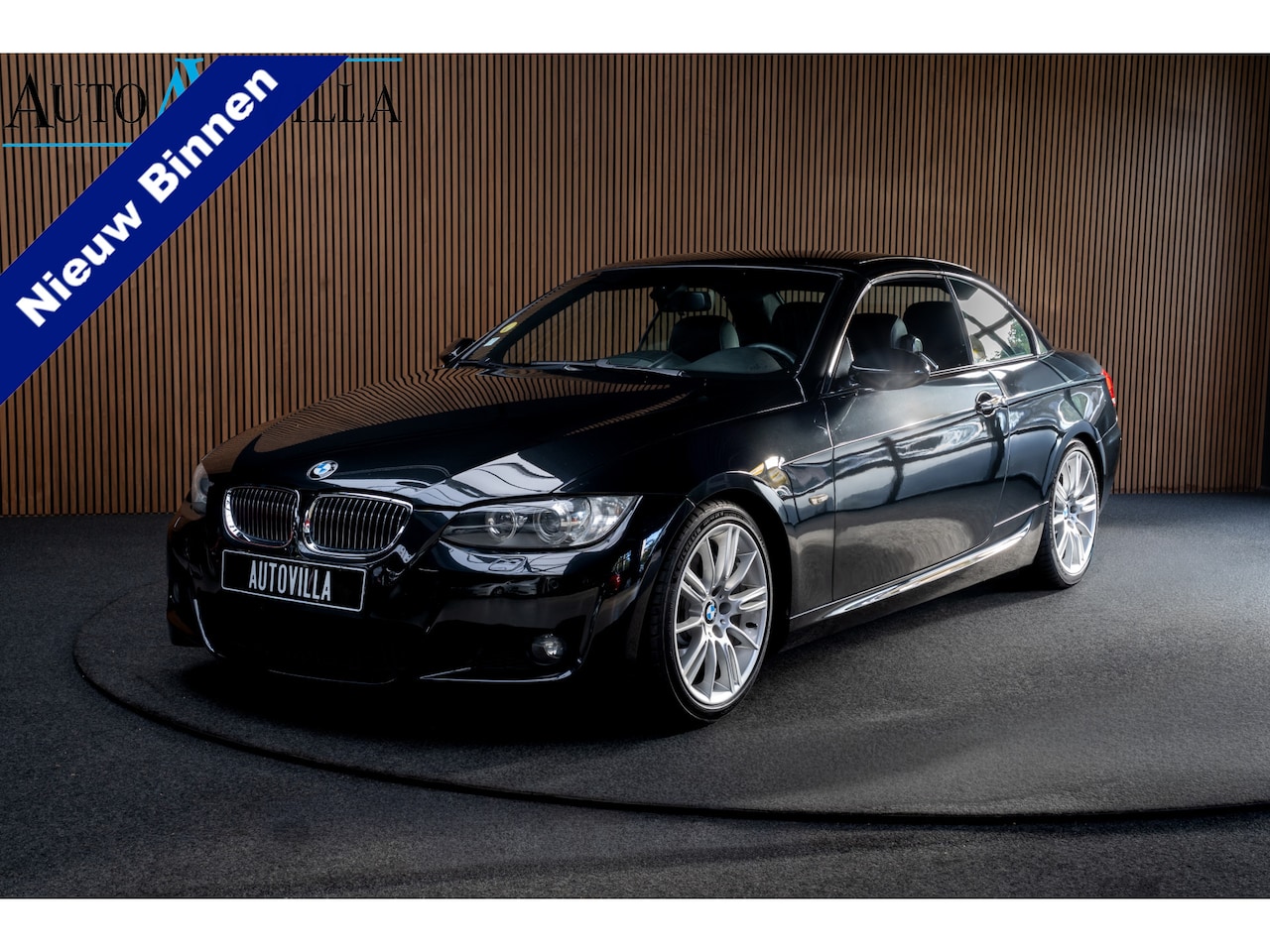 BMW 3-serie Cabrio - 335i High Exe Navi Leer Climate Stoelverwarming PDC Cruise control Bi-Xenon LM velgen - AutoWereld.nl