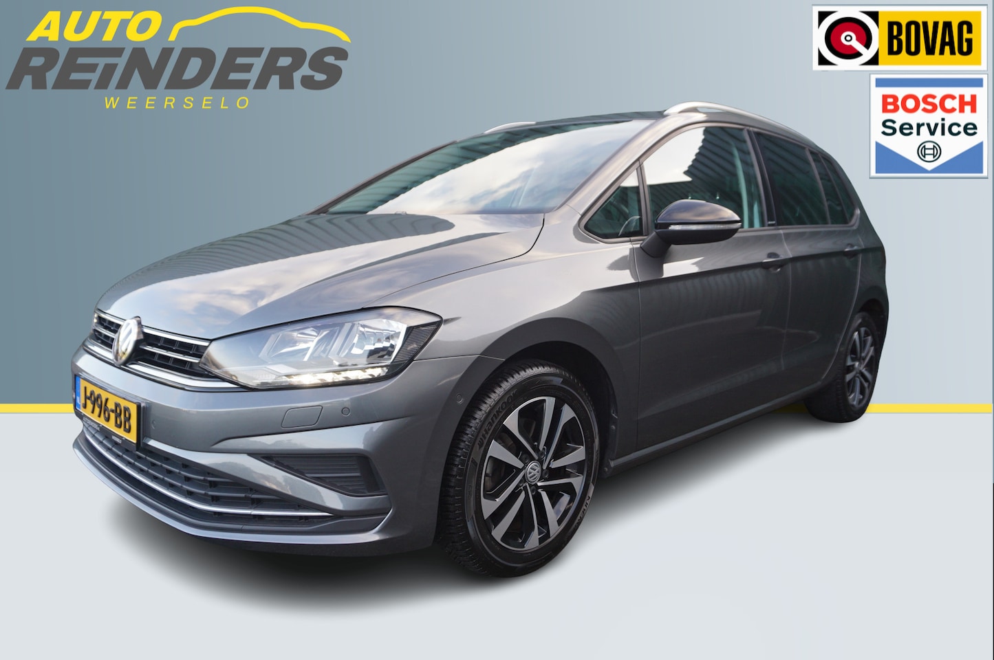Volkswagen Golf Sportsvan - 1.5 TSI ACT 130pk + Carplay/ Airco/ Adapt.cruise/ Stoelverw./ Lage km.stand/ Garantie! - AutoWereld.nl
