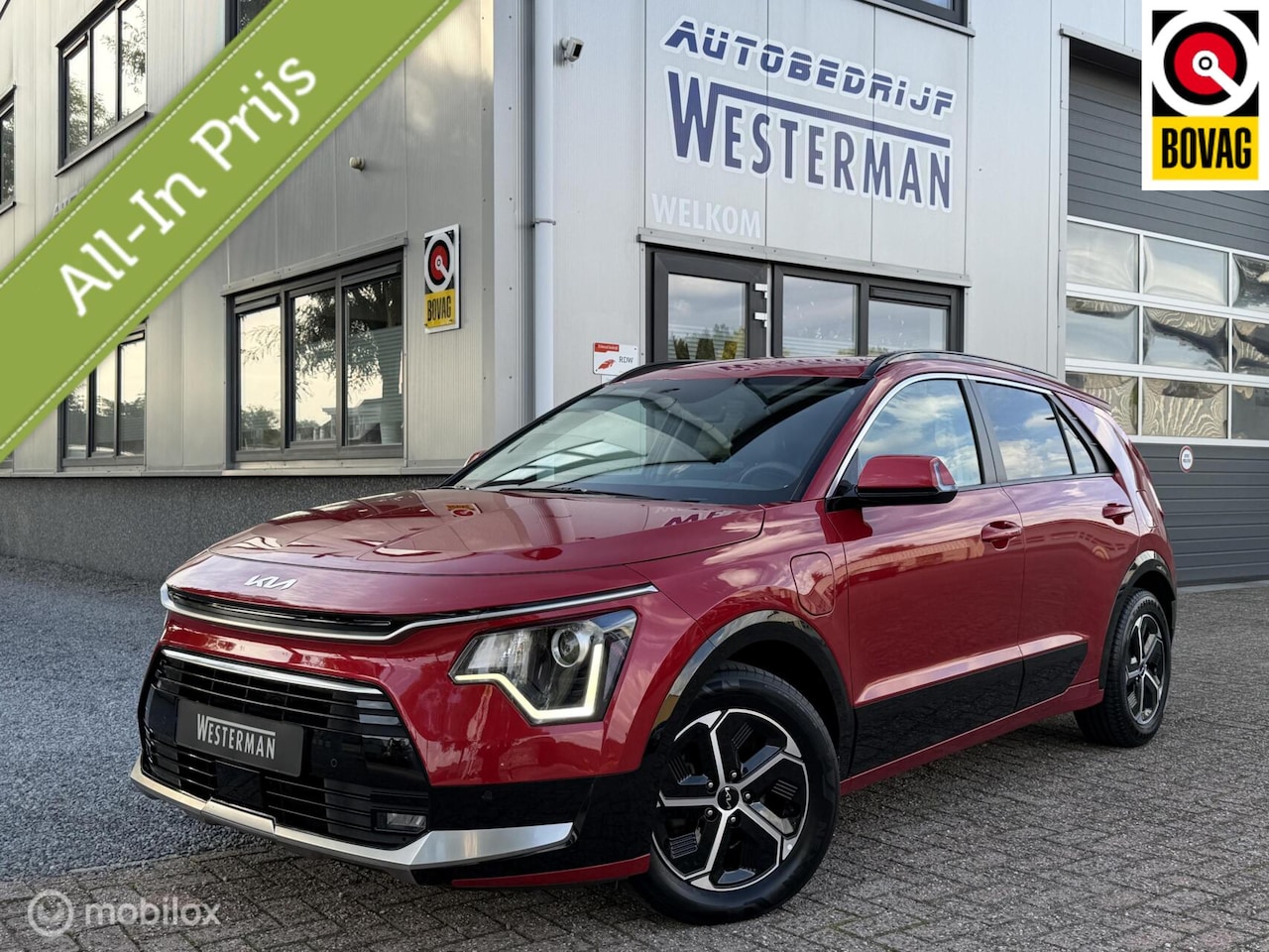 Kia Niro - 1.6 GDi PHEV DynamicPlusLine Acc Trekhaak Stoel-/stuur verw. H&K Keyless etc. - AutoWereld.nl