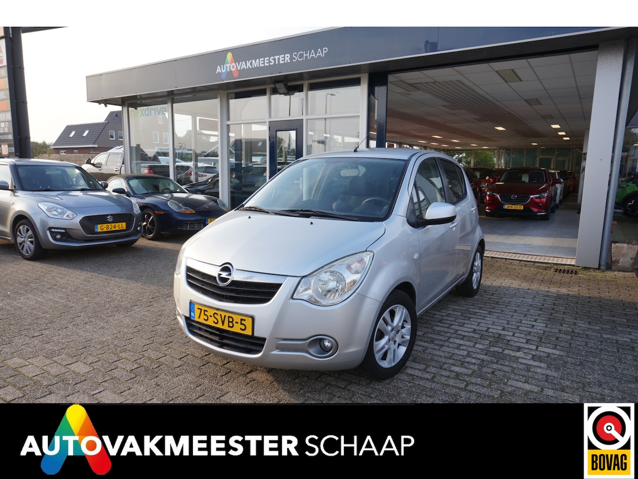 Opel Agila - 1.0 Edition 1.0 Edition , Airco , Incl nw apk/beurt & 3 mnd 100% garantie - AutoWereld.nl