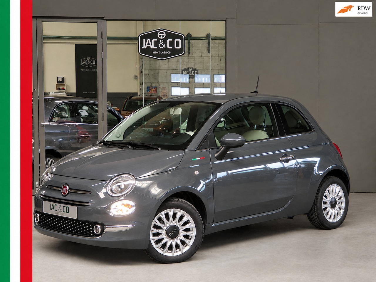 Fiat 500 - 1.2 Lounge NAVI - APPLE CARPLAY- NIEUWSTAAT - AutoWereld.nl