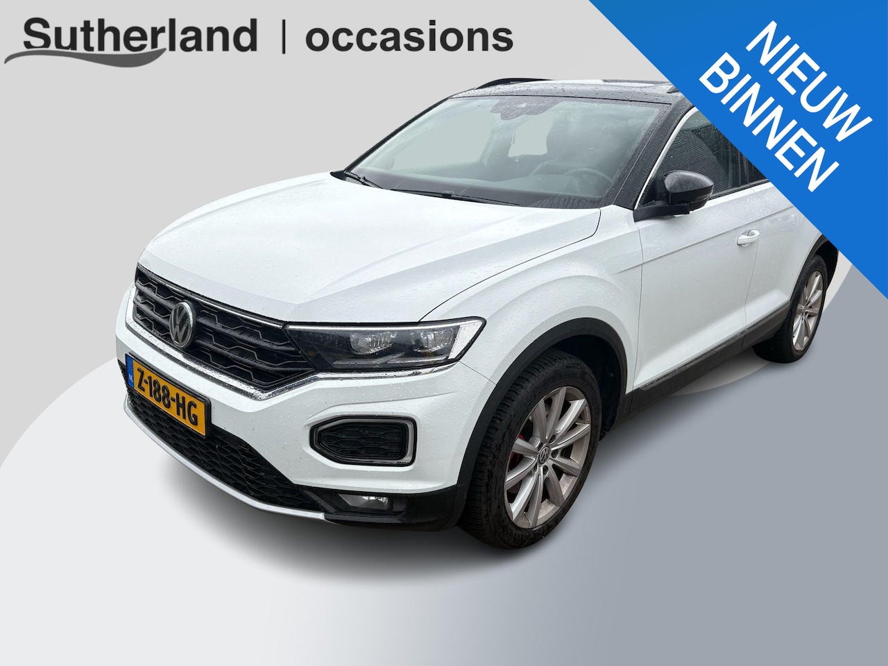 Volkswagen T-Roc - 1.5 TSI Sport Business R 150pk | Trekhaak | Panoramadak | Stoelverwarming | Carplay | Crui - AutoWereld.nl