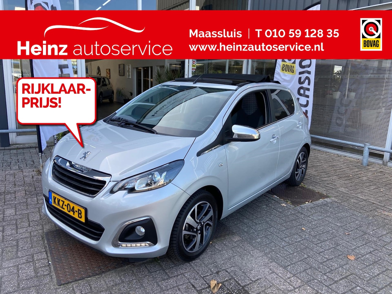 Peugeot 108 - 1.0 e-VTi 72pk 5D TOP! Allure - AutoWereld.nl
