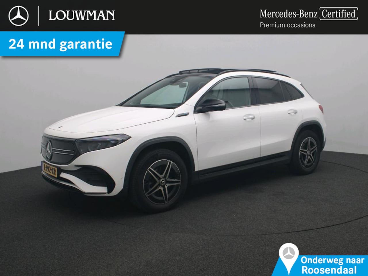 Mercedes-Benz EQA - 250 Business Solution AMG 67 kWh Premium Plus | AMG Line | Night Pakket | Panorama Schuif- - AutoWereld.nl