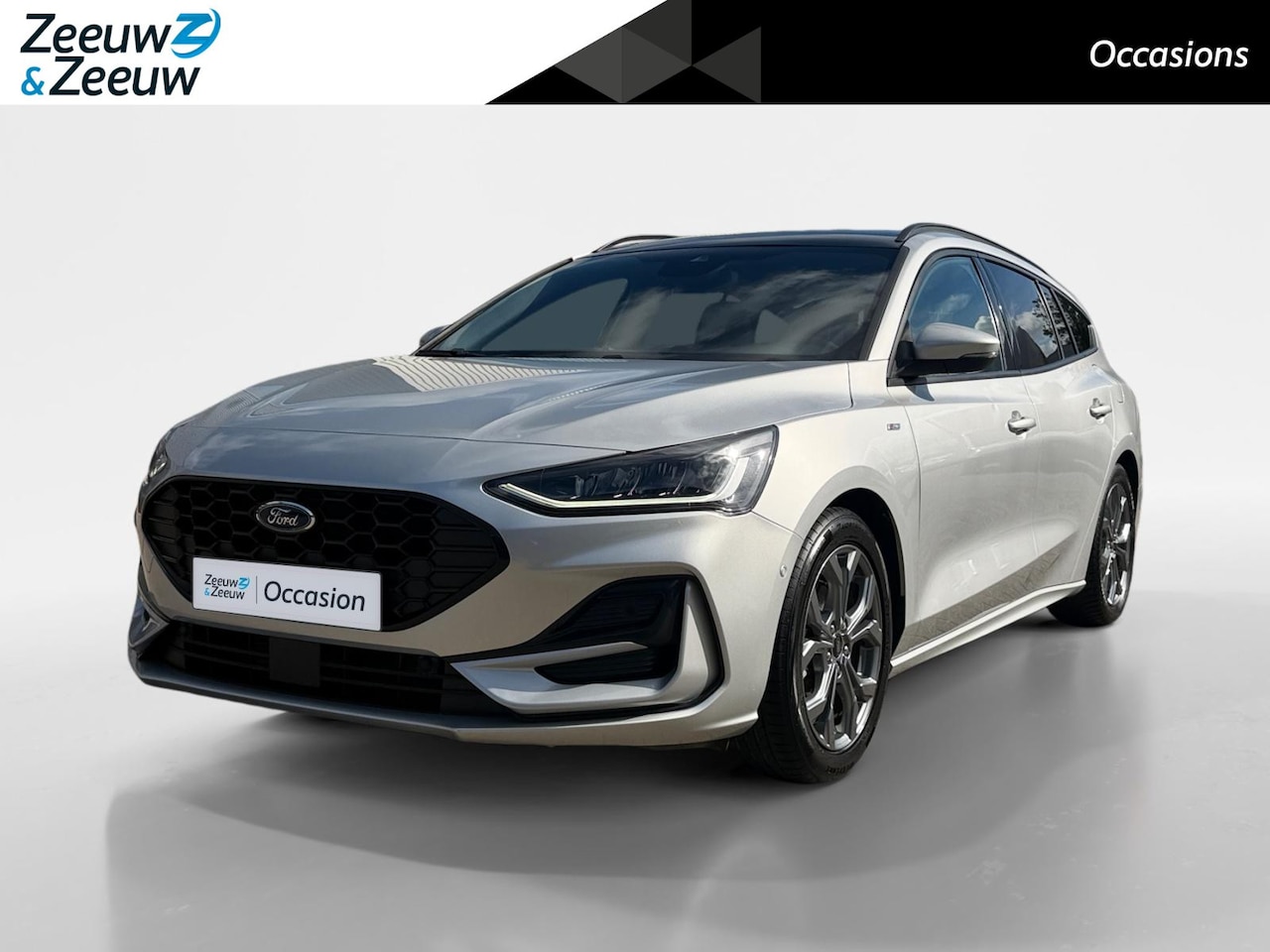 Ford Focus Wagon - 1.0 EcoBoost Hybrid ST Line X | Automaat | Pano dak | BLIS | Adapt. Cruise control | Winte - AutoWereld.nl