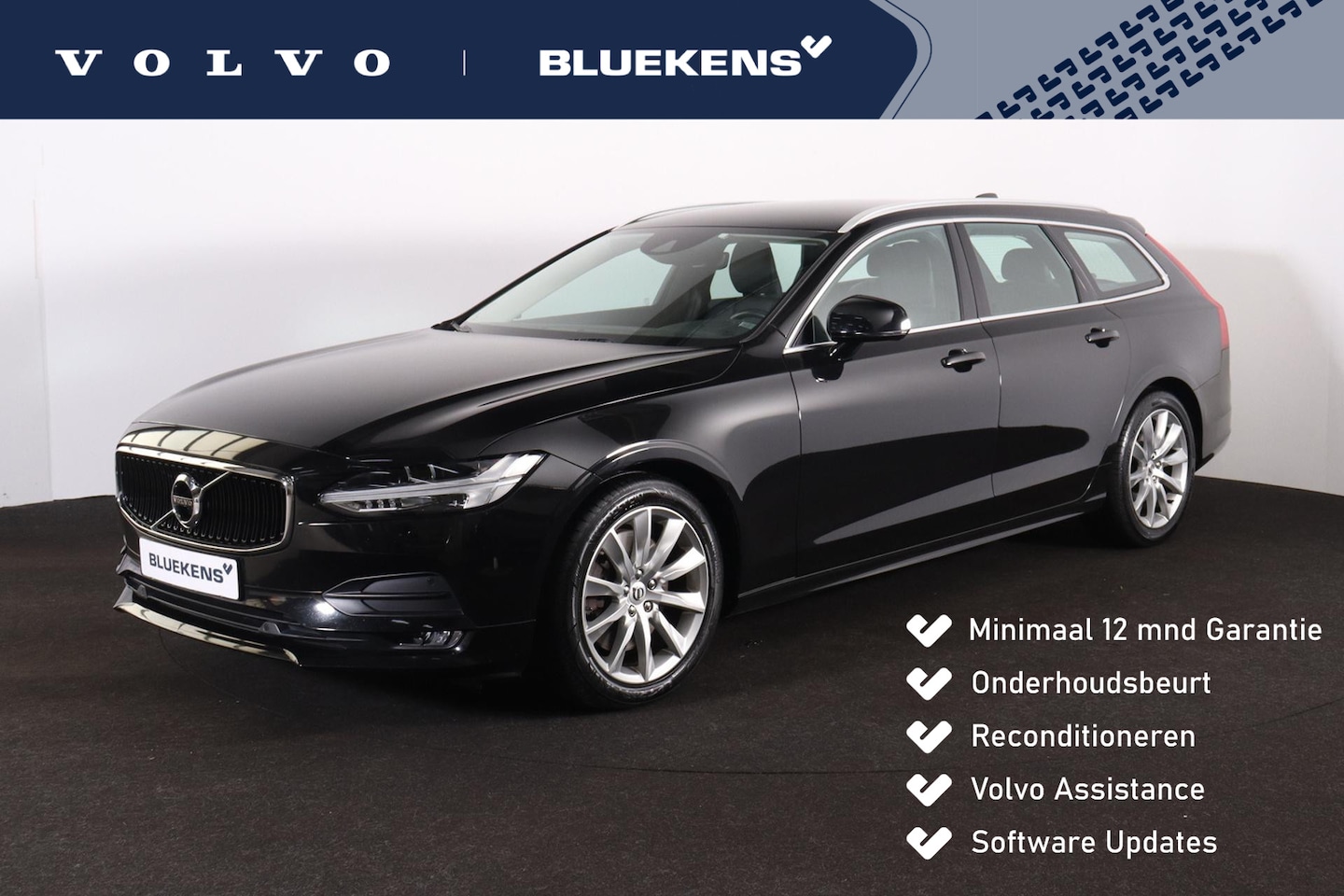 Volvo V90 - 2.0 T4 Momentum - IntelliSafe Assist & Surround - Adaptieve LED koplampen - Parkeercamera - AutoWereld.nl
