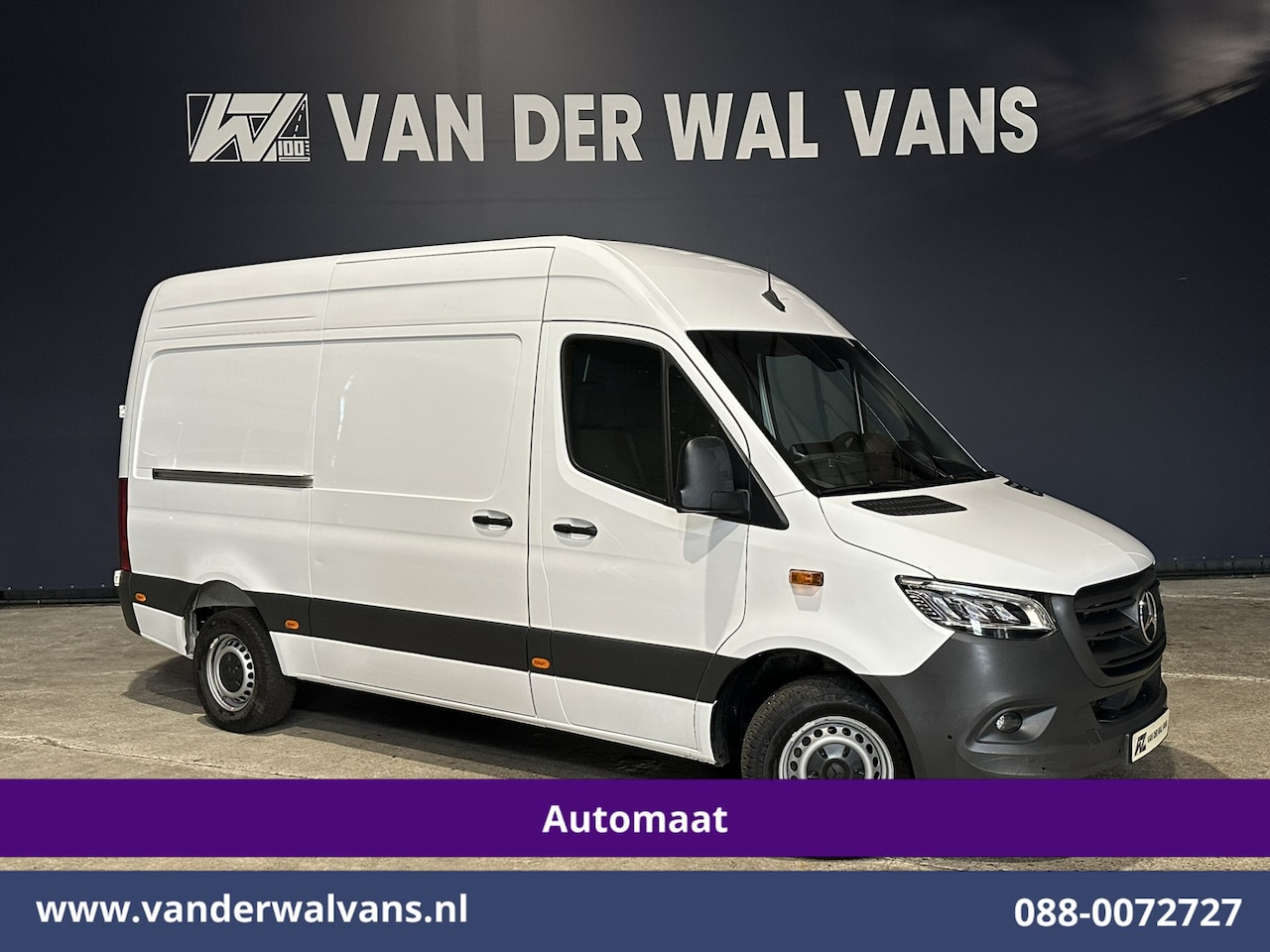 Mercedes-Benz Sprinter - 317 CDI 170pk Automaat L2H2 Euro6 Airco | Camera | Navigatie | LED | Adaptieve Cruisecontr - AutoWereld.nl