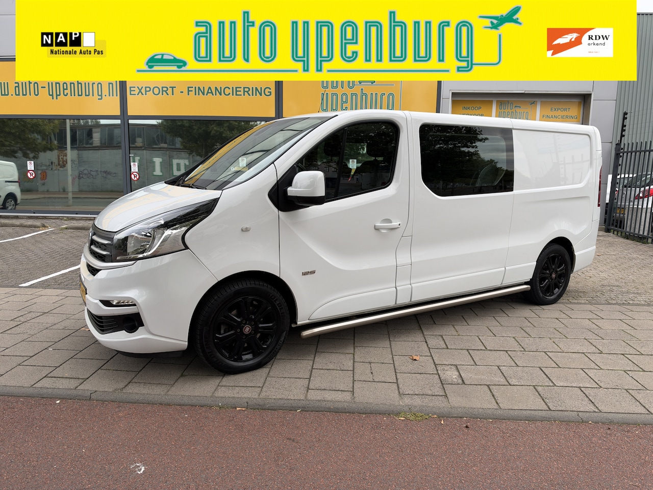 Fiat Talento - 1.6 MJ EcoJet L2H1 Dubbel Cabine SX * 150.898 Km * Navi * Airco * Led * Cruise Control * - AutoWereld.nl