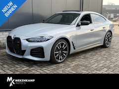 BMW i4 - M50 High Executive 84 kWh 19"/SOH 99%/Schuif-kanteldak/Trekhaak/Leder + memory/Stoel + stu