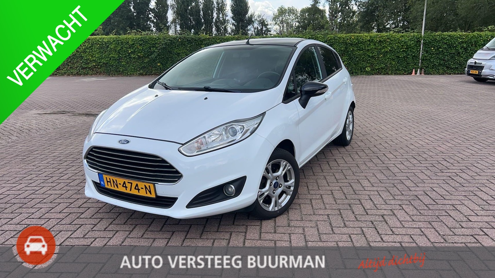 Ford Fiesta - 1.0 White Edition 1e Eigenaar, Origineel Nederlands, Lichtmetalen Velgen, Airco, Radio, El - AutoWereld.nl