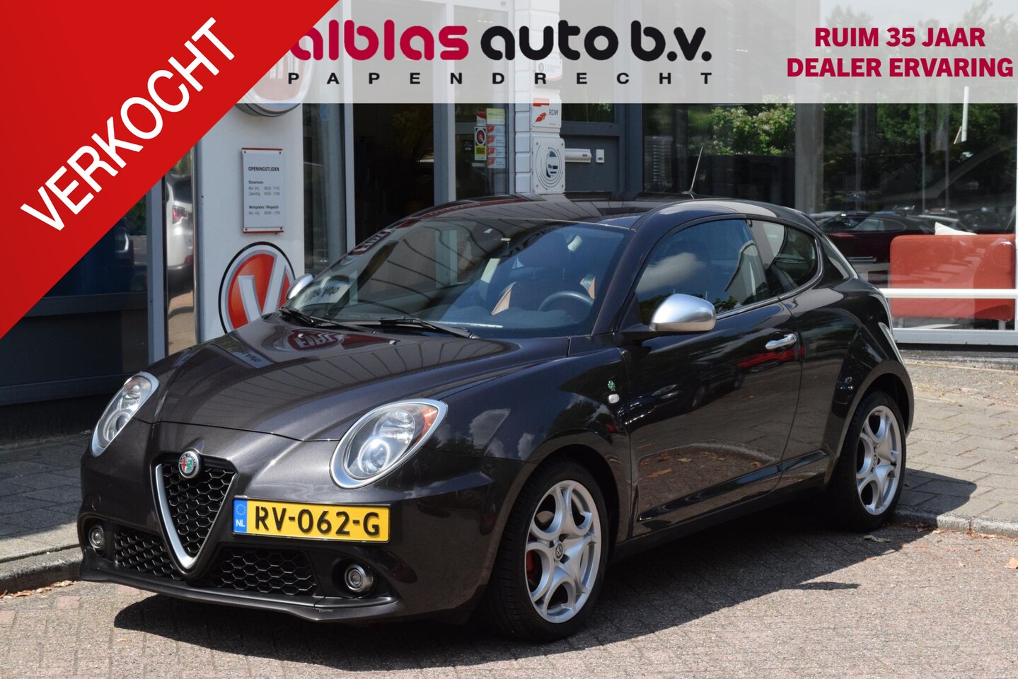 Alfa Romeo MiTo - 0.9 TwinAir ECO Super|Leer|17"|Dealero.h. - AutoWereld.nl