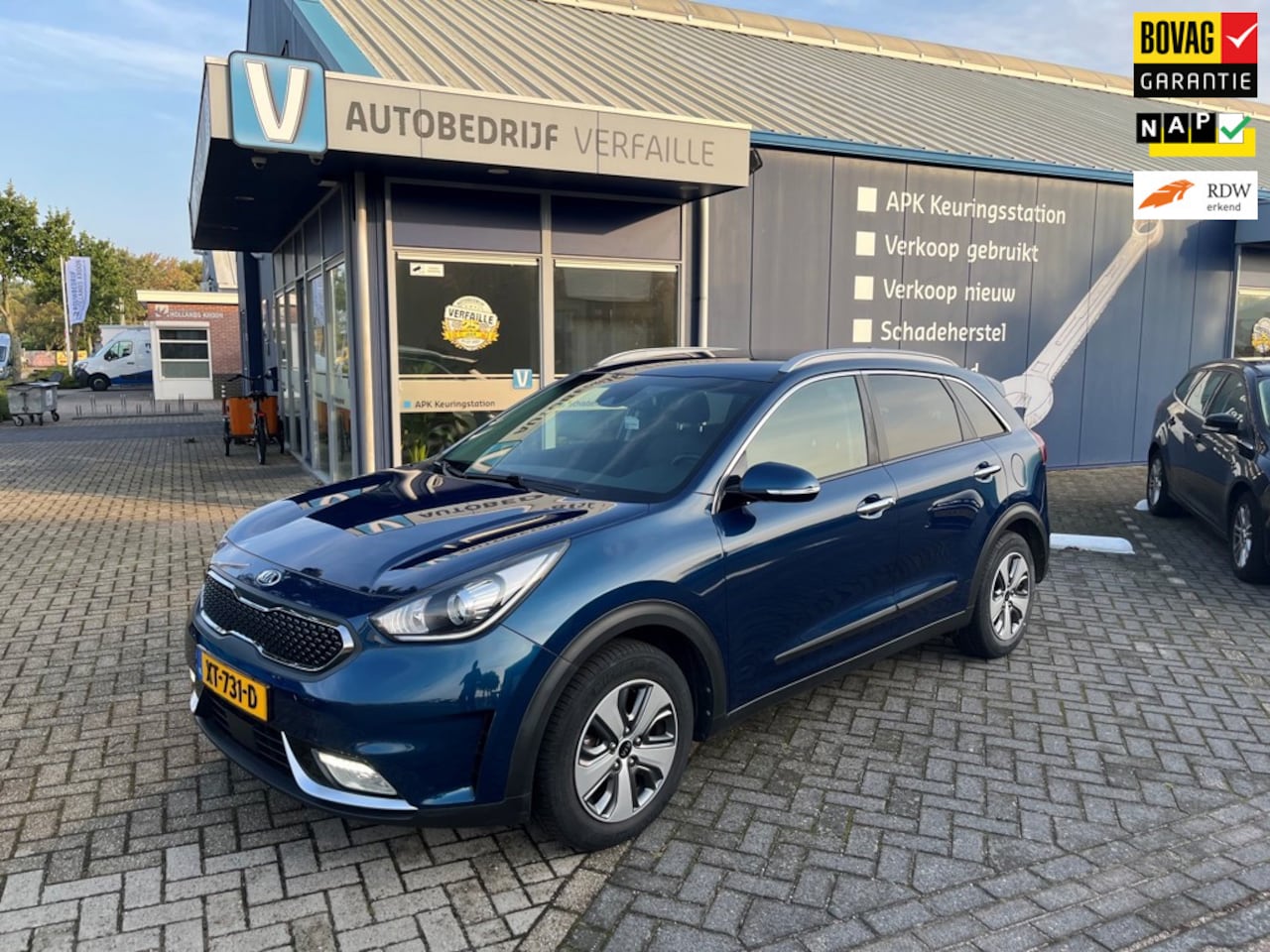 Kia Niro - 1.6 GDi Hybrid DynamicPlusLine Lage km stand Apple carplay - AutoWereld.nl