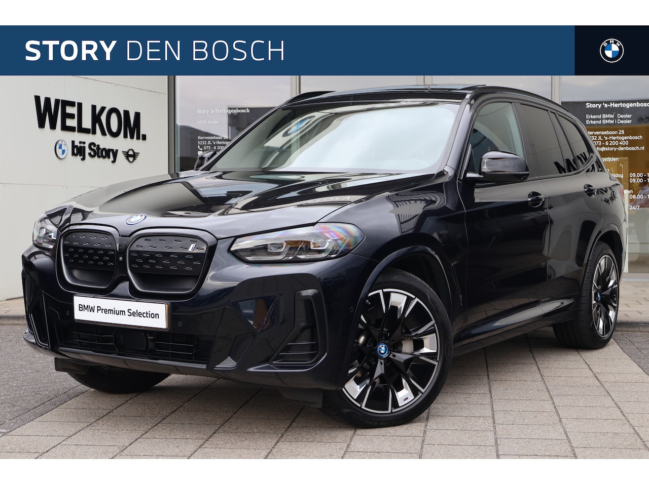 BMW iX3 - High Executive / Sportstoelen / Head-Up / Adaptieve LED / Comfort Access / Parking Assista - AutoWereld.nl