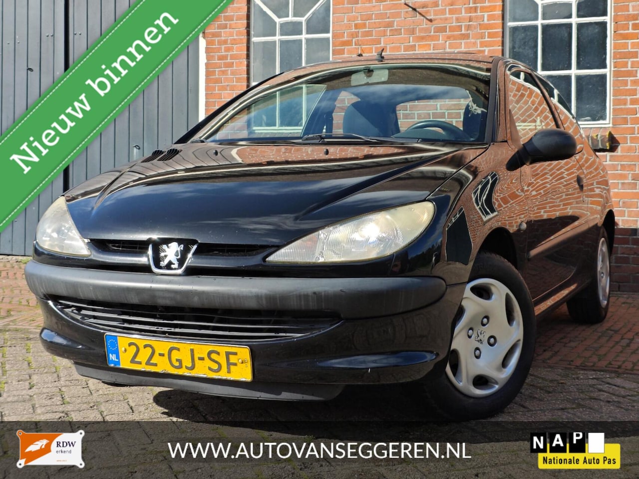 Peugeot 206 - 1.4 XS - Nieuwe APK / Elek. ramen / NAP - AutoWereld.nl