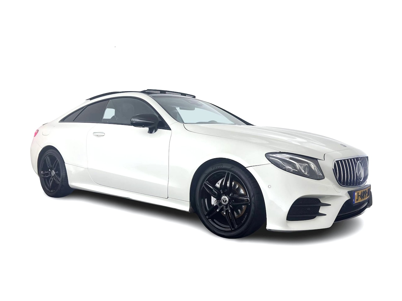Mercedes-Benz E-klasse Coupé - 220 d Premium Plus *PANO | LEATHER-MIROFIBRE | BURMESTER | ADAPTIVE-CRUISE | BLINDSPOT | M - AutoWereld.nl