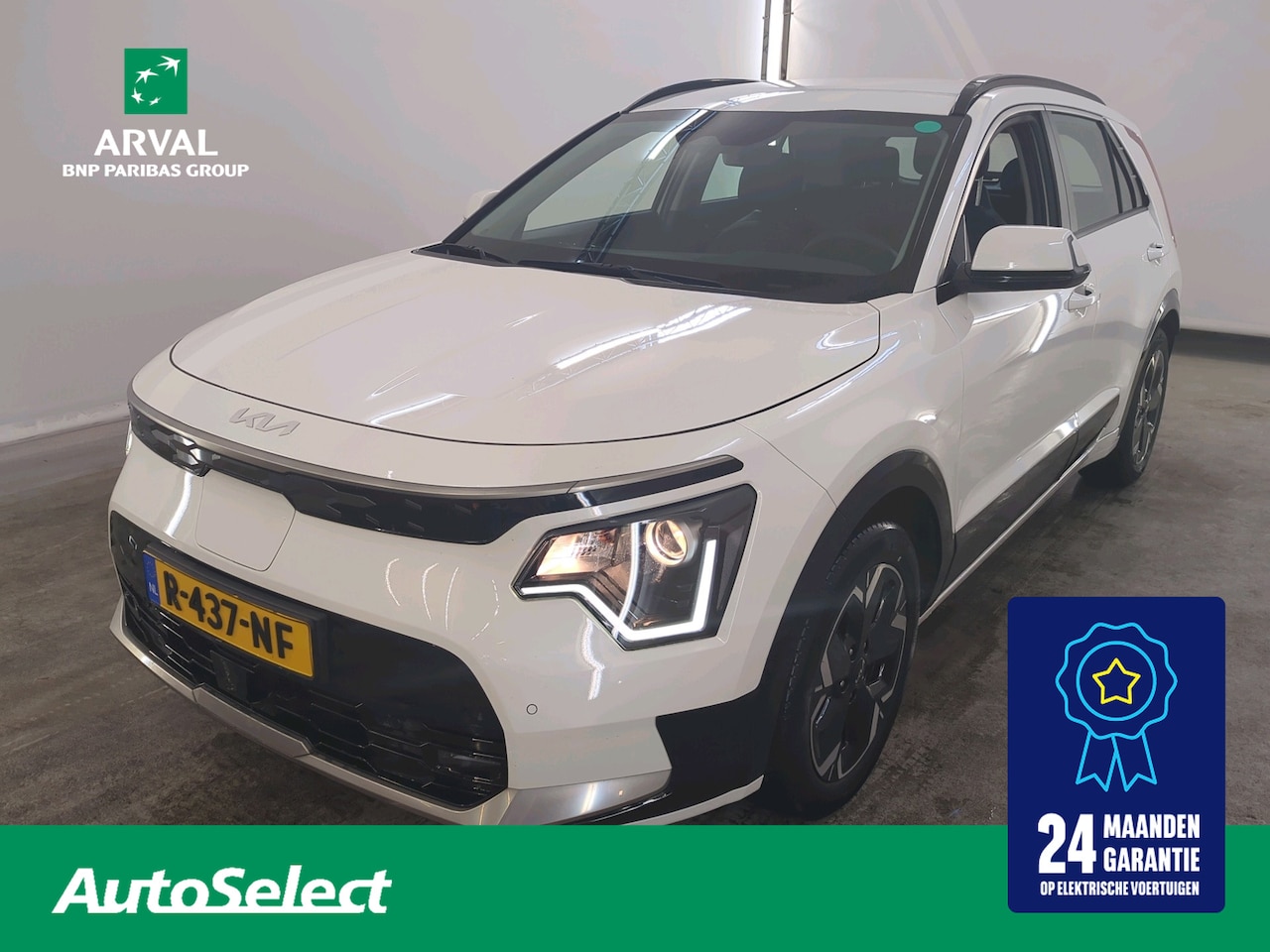 Kia Niro EV - 64.8 kWh 204pk DynamicLine | SOH 100% | Nieuwe Model | Half Leder/Stof | CarPlay | Navigat - AutoWereld.nl