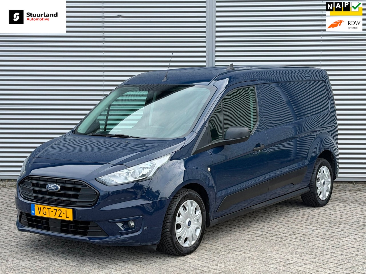 Ford Transit Connect - 1.5 EcoBlue L2 Trend Airco/ Navi/ Cruise/ PDC/ Stoelverw/ Camera/ Trekhaak - AutoWereld.nl