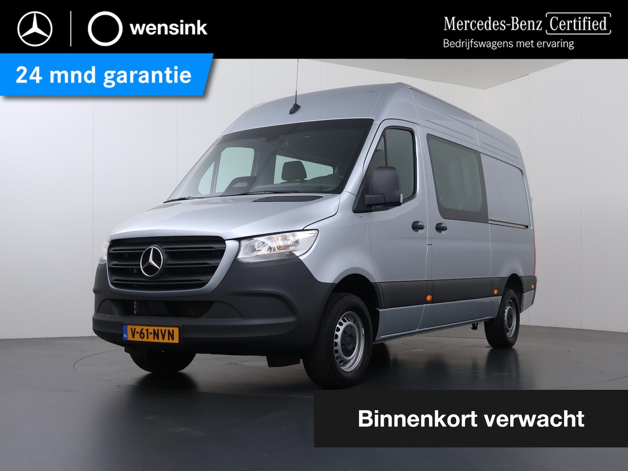 Mercedes-Benz Sprinter - 317 CDI | AUT. | L2 H2 | DUBBELE CABINE | 5-ZITS | ALARM | PARKEERCAMERA | DUBBELE CABINE - AutoWereld.nl