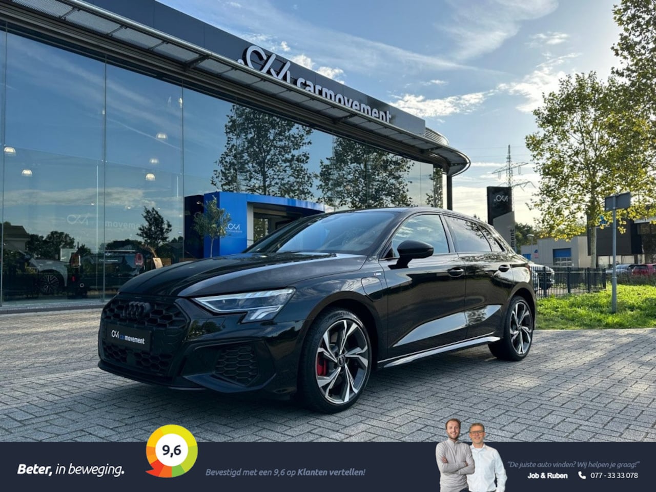 Audi A3 Sportback - 45 TFSI e S Competition 245 PK I Black Optik I Navi I Led I Camera I 18 Inch - AutoWereld.nl