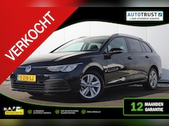Volkswagen Golf Variant - 1.0 eTSI Life Automaat Virtual Cockpit Navigatie Draadloos Carplay Android Stuur & Stoelve