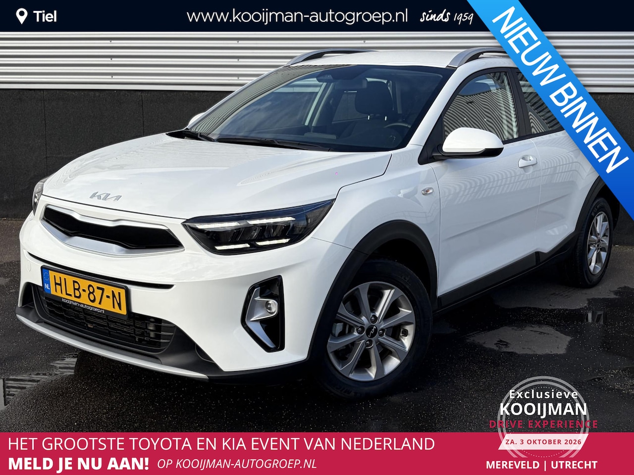 Kia Stonic - 1.0 T-GDi MHEV DynamicLine NL-auto, Parkeersensoren, Navigatie, Climate control, Apple Car - AutoWereld.nl