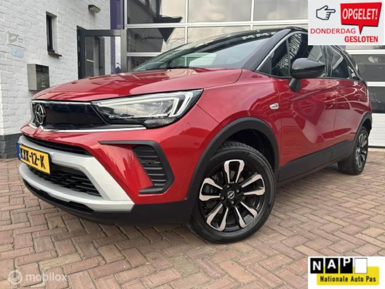 Opel Crossland - 1.2 Turbo Elegance * AUTOMAAT * NAVI * CAMERA - AutoWereld.nl