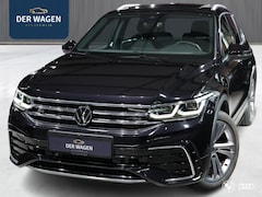 Volkswagen Tiguan - 1.5 eHybrid R-Line / PANODAK / LEDER / TREKHAAK / EL STOELEN / VERW STOELEN & STUUR / 19"