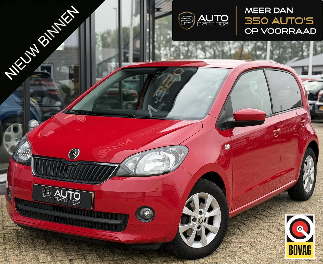 Skoda Citigo - 1.0 Greentech Drive | NL AUTO | NAP | Airco | Navigatie | 5 Deurs | Privacy Glass | 2 Sleu - AutoWereld.nl