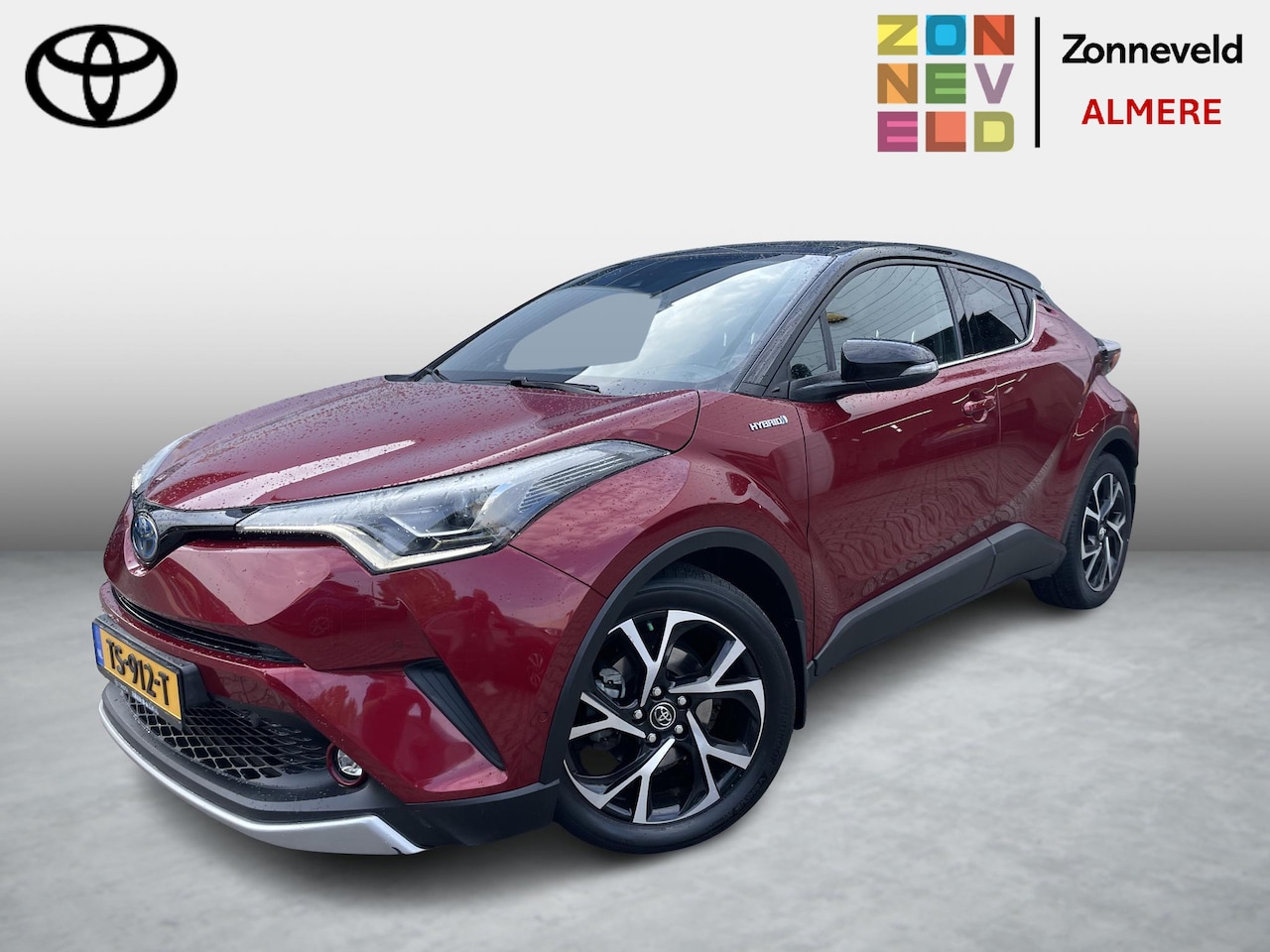 Toyota C-HR - 1.8 Hybrid Style Premium Pack Black top - AutoWereld.nl