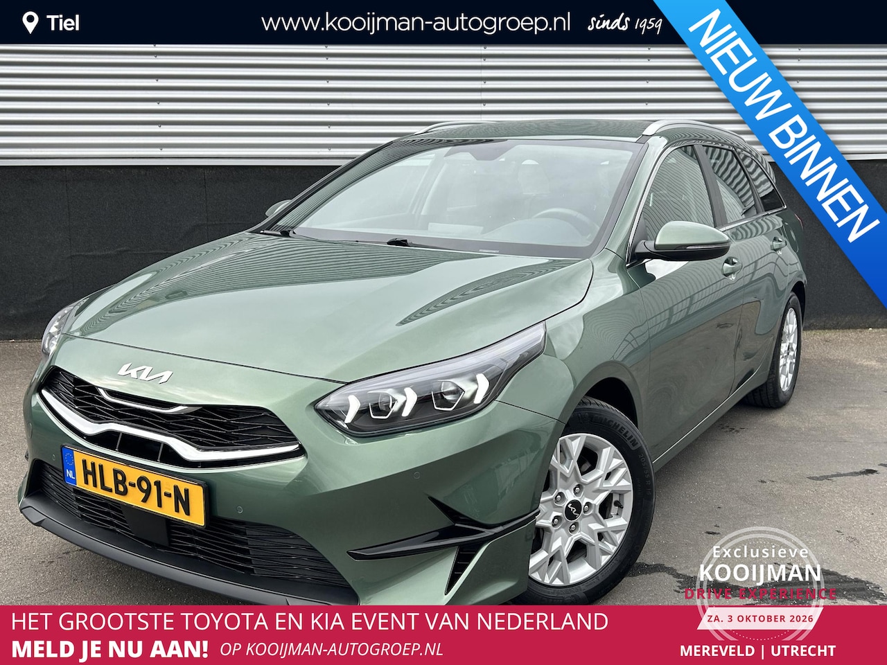 Kia Cee'd Sportswagon - Ceed 1.5 T-GDi DynamicLine Trekhaak, navigatie Apple CarPlay/Android Auto, parkeersensoren - AutoWereld.nl
