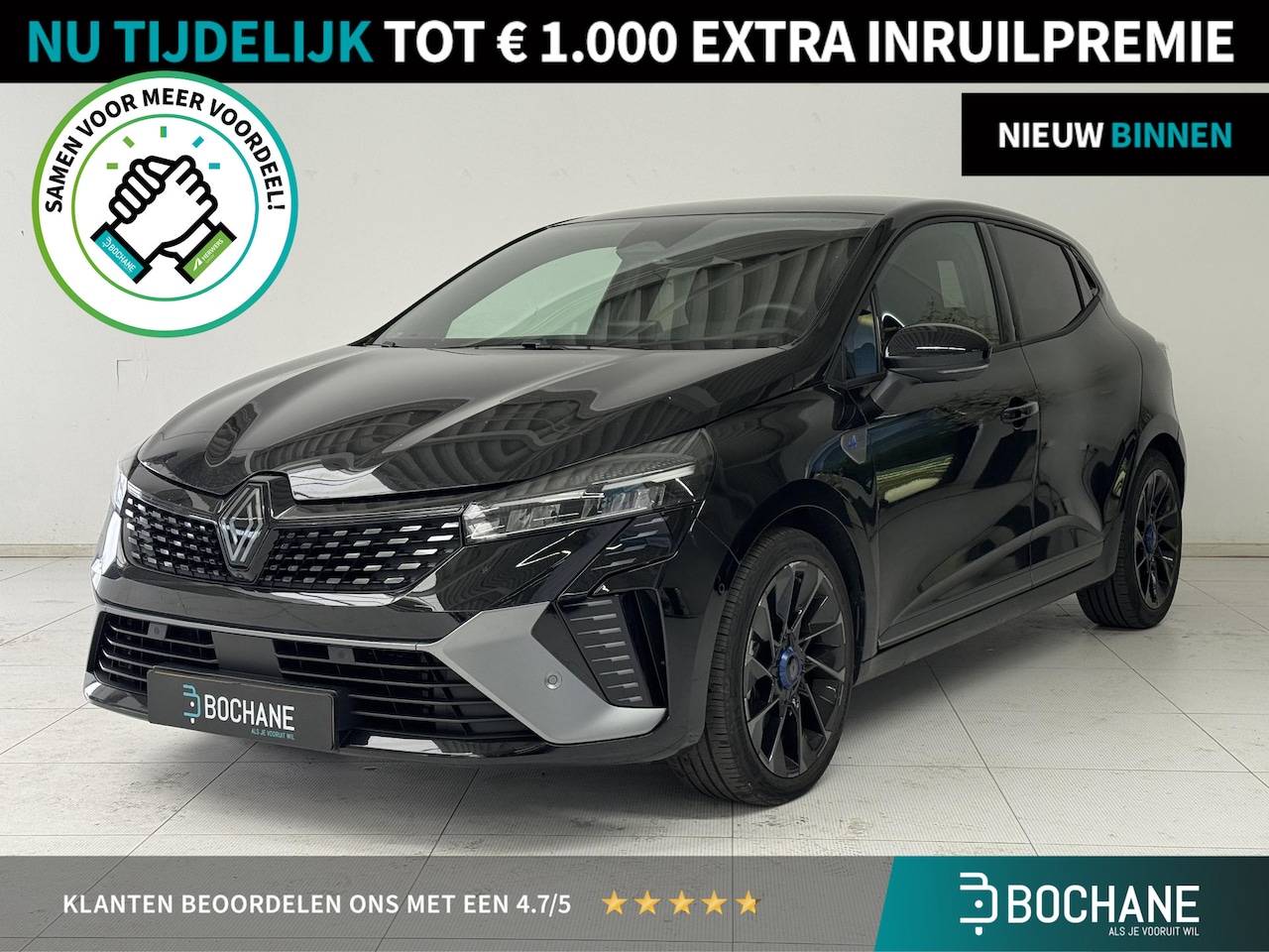 Renault Clio - 1.6 E-Tech Full Hybrid 145 Esprit Alpine | Navigatie | 360° Camera | BOSE-Audio | Adaptive - AutoWereld.nl