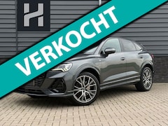Audi Q3 Sportback - 45 TFSI e S-Line 245pk Sonos Trekhaak Matrix Stuurverw Camera