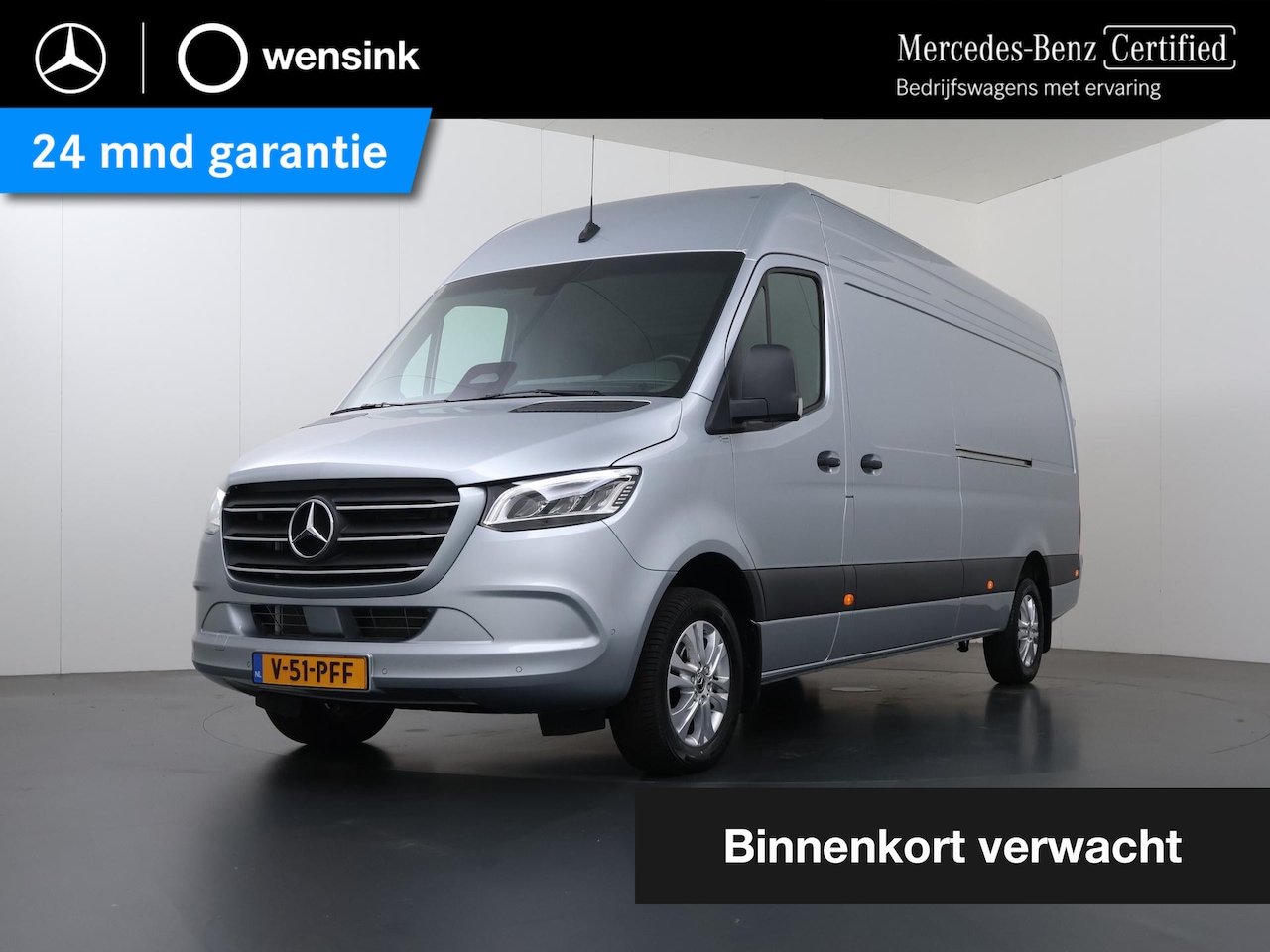 Mercedes-Benz Sprinter - 317 CDI | AUT. | L3 H2 | DISTRONIC PLUS | 3-ZITS | SCHUIFDEUR L+R | NAVIGATIE | PARKEERCAM - AutoWereld.nl